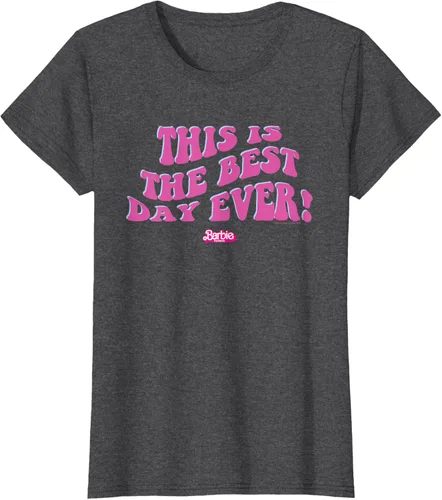 Vista 3 de Barbie Camiseta The Movie - This Is The Best Day Ever!, Negro