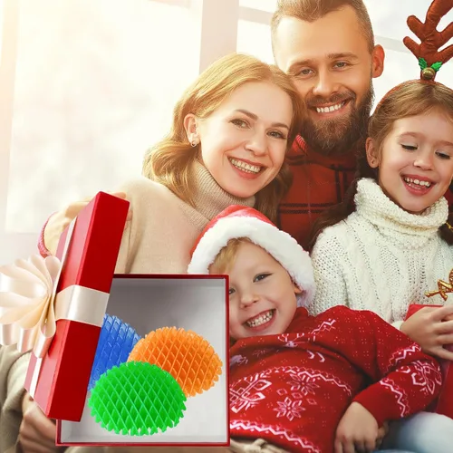 Vista 5 de Regalos de Pascua para niños, paquete de 12 juguetes elásticos para ansiedad, juguete de escritorio, juguetes antiestrés de resistencia, alivio