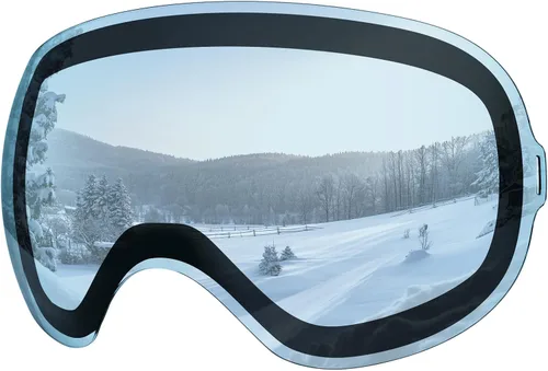 Vista 14 de findway Gafas de esquí OTG para mujeres, hombres, adultos, jóvenes - Sobre gafas, gafas de nieve - Lente intercambiable, gafas de snowboard antivaho