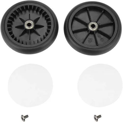 Vista 7 de Accesorios para cochecito Yoya, adaptador de asiento de automóvil, herramienta de rueda de cochecito de bebé, un par de ruedas traseras resistentes