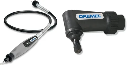 Vista 8 de Herramienta rotativa Dremel Mfg 575 con accesorio para ángulo recto