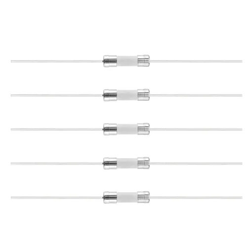 Vista 9 de Heyiarbeit Fusible de plomo axial de cerámica de 3.6x10mm/0.14"x0.39" Fusibles de soplado rápido para reemplazar o reparar muchos dispositivos