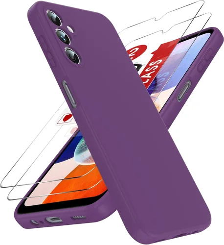 Vista 127 de LeYi Funda para Motorola Moto G Play 4G 2024: Funda para Moto G Play 4G 2024 con funda delgada y antiarañazos, silicona líquida a prueba de golpes