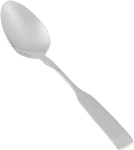 Vista 4 de Winco Houston - Juego de cucharas de caldo de 12 piezas, acero inoxidable 18-0, plata
