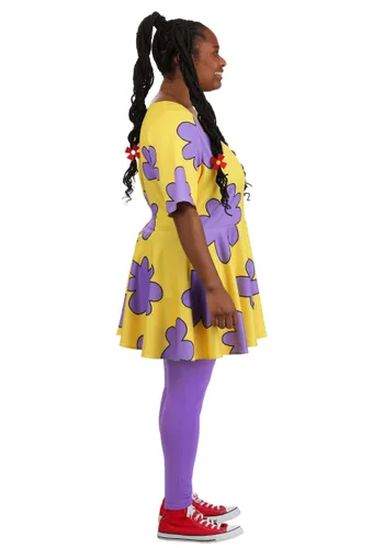 Vista 6 de Disfraz de Susie de Rugrats de Nickelodeon Talla Plus para Mujer Multicolor