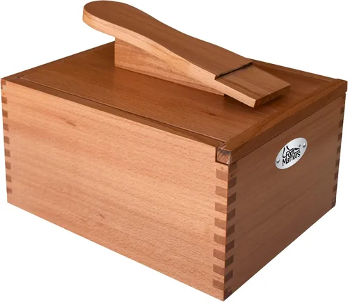 Vista 8 de Shoe Shine Valet Box - Cuidado de botas y zapatos de madera dura