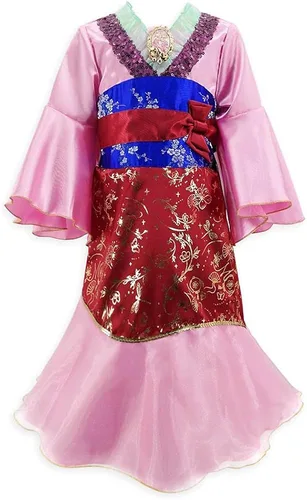 Vista 2 de Disney Disfraz de Mulan para niñas