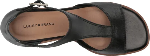 Vista 5 de Lucky Brand Women's Sabeni T-Strap Sandal Heeled