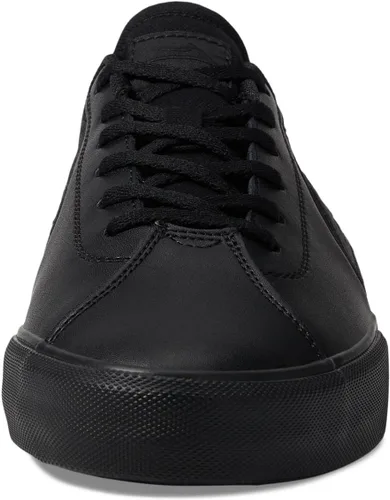 Vista 6 de Lakai Flaco II SMU Skate Shoes - Modelo Pro por Stevie Perez Negro/Cuero negro