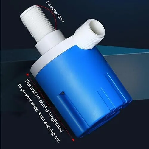 Vista 4 de Válvula de control automático de nivel de agua, válvula de bola flotante, 1 pieza de 1/2 "3/4 "1 pulgada instalación interna tanque de agua