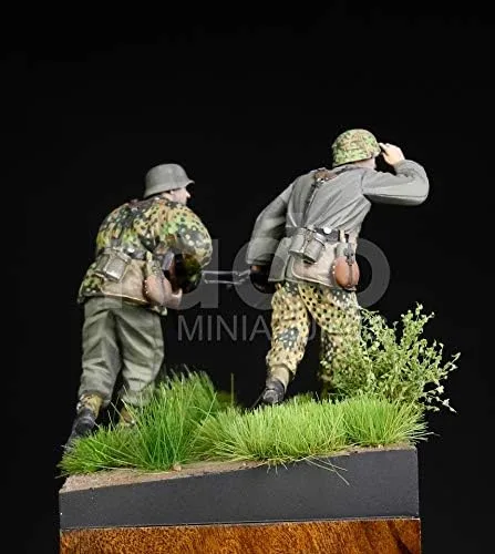 Vista 3 de 1/35 Figuras de resina Modelos Kits WWII Figuras militares sin ensamble sin pintar 671