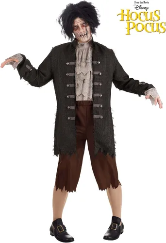 Vista 2 de Disney Hocus Pocus Deluxe Billy Butcherson Disfraz para adultos