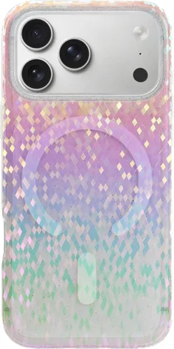 Vista 22 de LONLI Hue - para iPhone 15 Pro Max [Compatible con Magsafe] - Funda de teléfono floral dorada - [Amortiguador de 360°] - Funda de teléfono linda