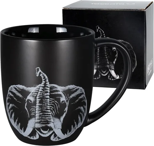 Vista 11 de Taza de café de cerámica con diseño de gato de 14 onzas, regalo para amantes de los gatos, regalos personalizados para inauguración de la casa