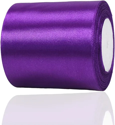 Vista 165 de Cinta beige de 1-1/2 pulgadas x 25 yardas, cinta de satén de tela de color sólido para envolver regalos, manualidades, ramos de novia, coronas