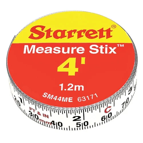 Vista 10 de Starrett Cinta métrica Stix, 1/2" x 48" (4'), estilo S1