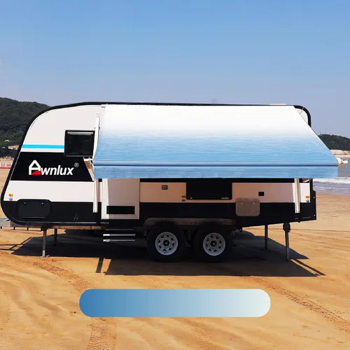 Vista 9 de AWNLUX Tela de Repuesto para Toldo de RV Vinilo Impermeable Pantalla de Sombra para Toldos Camping Ajuste Universal Tela Protector Solar Bloqueador