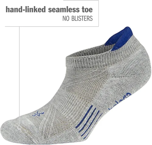 Vista 3 de Balega Hidden Cool Cushioning Performance No Show Athletic Running Socks for Kids Children 1 Pair
