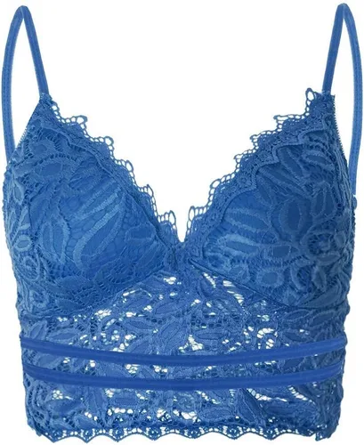 Vista 3 de Camiseta sexy para mujer, con ribete de encaje de verano festoneado, escote transparente, para fiesta nocturna de noche, club, ajustado, cuello