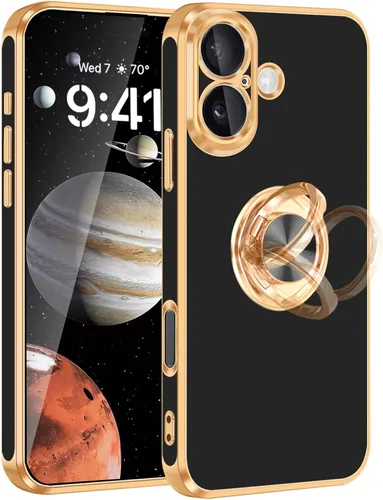 Vista 59 de Fingic Funda para iPhone 11, Funda para iPhone 11 con Soporte de Anillo [Soporte de Anillo Giratorio de 360° Base Magnética]