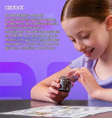 Vista 3 de Ozobot Ari 18 Bot Classroom Kit Edades 8-14 Codificación STEM para escuelas