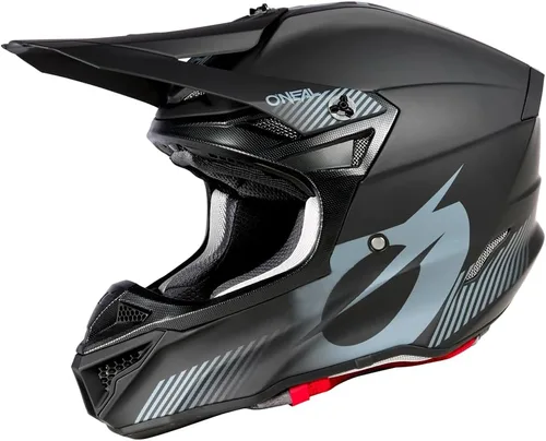 Vista 7 de O'Neal 5SRS Casco Adulto Negro Sólido XS