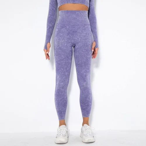 Vista 3 de Pantalones de yoga para mujer, leggings de pierna recta, cintura alta, leggings de gimnasio, ajuste casual, oficina, negocios, trabajo