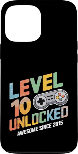 Vista 23 de iPhone 16 10 Unlocked Gamer 10th Birthday 2015 2025 gaming video ten Case