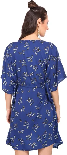 Vista 4 de Miss Lavish London - Kaftán largo para mujer - Kaftán de playa africano y kaftan moderno para fiesta y bodas 109-azul