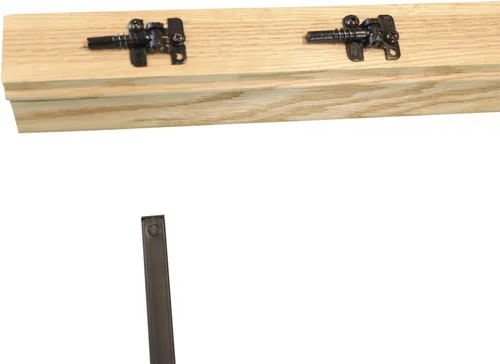 Vista 5 de Sección de barandal de escalera DIY, ángulo ajustable, con balustres metálicos negros (doble giro, una cesta)