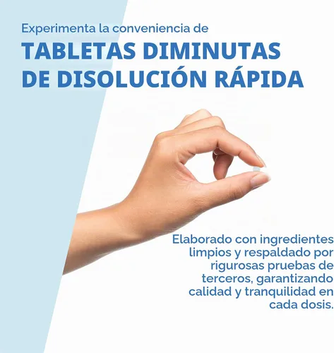 Vista 3 de Superior Source Cromo de 500 mcg, tabletas microlingües de disolución rápida, 100 unidades, promueve el metabolismo saludable de proteínas y azúcar