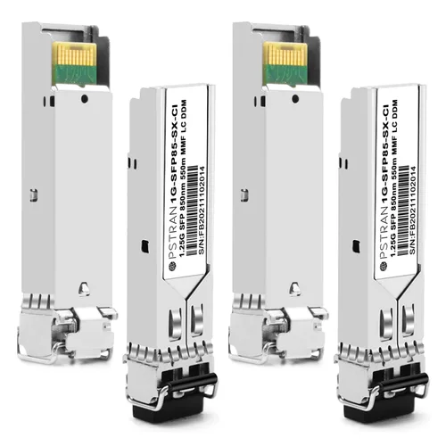 Vista 31 de 1000BASE-SX SFP módulo óptico del transmisor-receptor compatible con Alcatel-Lucent SFP-GIG-EXTND 1310nm 1.2 mi DDM Duplex LC MMF
