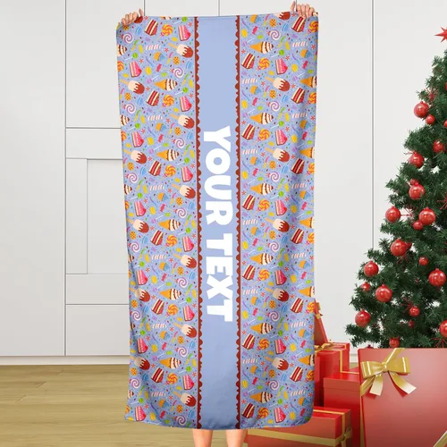 Vista 14 de Toalla de baño o playa personalizada para niños, mariposas, nombre/texto personalizado, secado rápido/absorbente para baño de niños, regalo