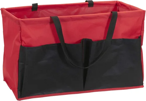 Vista 13 de Household Essentials Contenedor Gray Krush - Bolsa de utilidad multiusos con bolsillos Gris