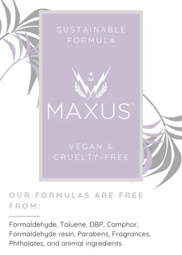 Vista 4 de MAXUS Nails Capa superior de secado rápido, protector de esmalte de uñas de alto brillo, resistente a las astillas, no se amarillenta y de larga