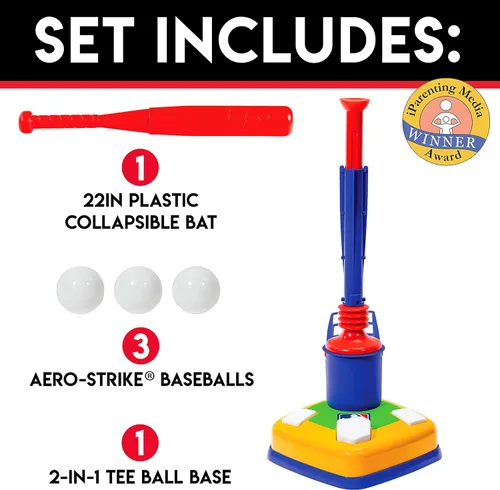 Vista 2 de Franklin Sports MLB Super Star Bateador 2 en 1