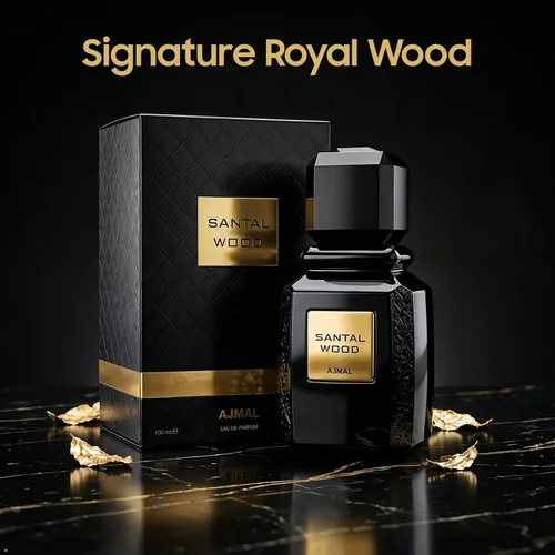 Vista 2 de Ajmal Santal Wood Eau De Parfum Spray (Unisex) 3.4 oz