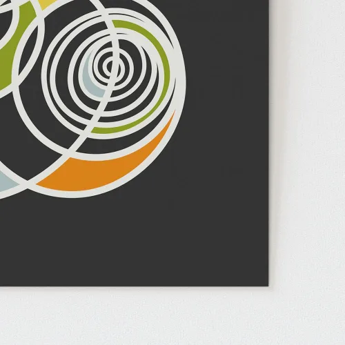 Vista 7 de Póster de letra de canción, impresión moderna de mediados de siglo, arte musical de banda de rock, decoración estética para dormitorio, sala