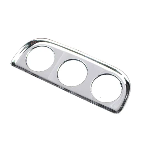Vista 5 de 2011-2015 para Jeep Patriot, borde del botón interruptor de aire acondicionado, accesorios internos, ABS