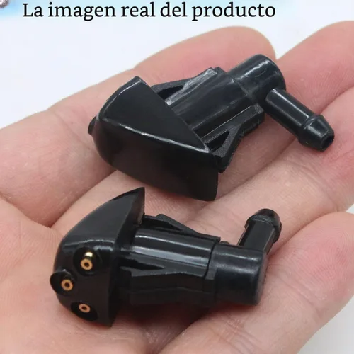 Vista 6 de Boquilla para limpiaparabrisas Accesorio de posventa para Hyundai Tucson 2006-2009. OEM #: 986302E500 (2 piezas)