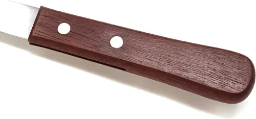 Vista 4 de Honbay Cuchara de helado de acero inoxidable con mango de madera para cocina