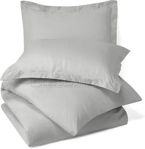 Vista 30 de Juego de sábanas de 4 piezas, algodón egipcio de 600 hilos, juego de ropa de cama de lujo que se adapta a bolsillos de hasta 18 pulgadas de Azul