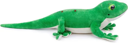 Vista 6 de Day Geckos - Peluche de lagarto realista de 16 pulgadas, peluche de lagarto Geckos de simulación, peluche de cola geckos suave, juguetes de animales