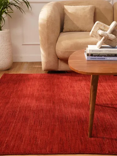 Vista 59 de Alfombras de área de lana anudadas a mano en telar, ecológicas - 10'x10', cuadradas, color aguamarina, diseño liso sólido, alfombras de área gruesas
