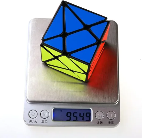 Vista 3 de CuberSpeed Axis V2 3x3 Cubo Mágico Negro 3x3x3 Speed Cube Puzzle