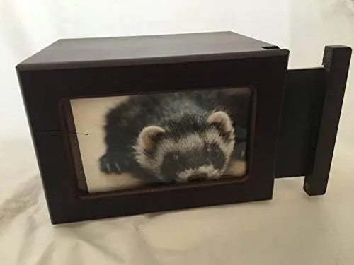 Vista 6 de Urna para mascotas, urna conmemorativa para mascotas, caja de fotos, urna de cremación para mascotas, urna de perro, urna de gato, urna de animal