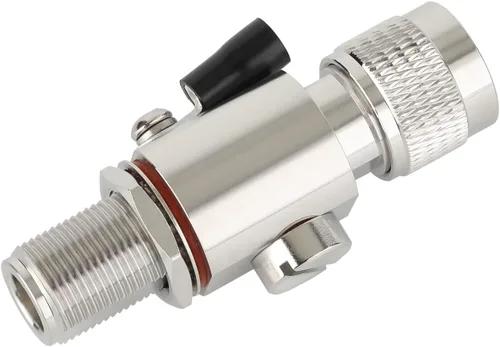 Vista 6 de Tipo N Pararrayos DC-6 GHz N Hembra a Hembra Protector contra sobretensiones de relámpago