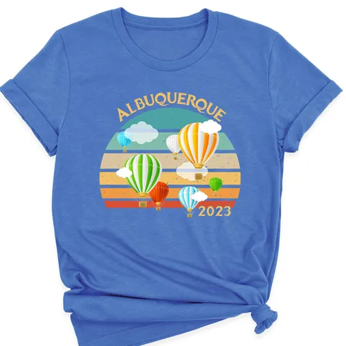 Vista 8 de Balloon Festival 2023 Shirt, New Mexico Hot Air Balloon Festival Shirt, Albuquerque Festival T-Shirt, Balloon Shirt, Flying Gift Tee, Hot Air
