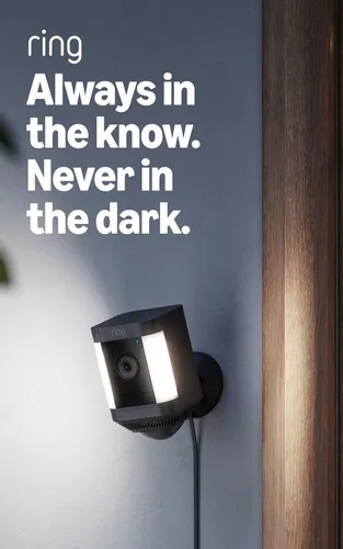 Vista 8 de Cámara con luz de enfoque inalámbrica Ring Plus: seguridad para tu casa o negocio con video HD, comunicación bidireccional, visión nocturna a