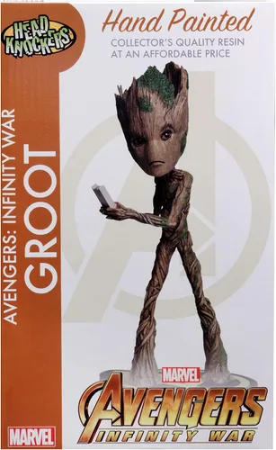 Vista 5 de NECA Avengers: Infinity War - Aldaba de cabeza - Groot